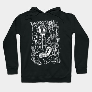 Everything in its Right Place Illustrated Lyrics Hoodie